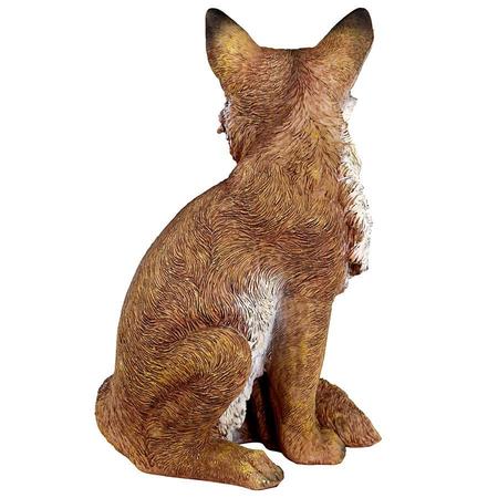 Design Toscano Fabian, the Flamboyant Fox Garden Statue QM22092